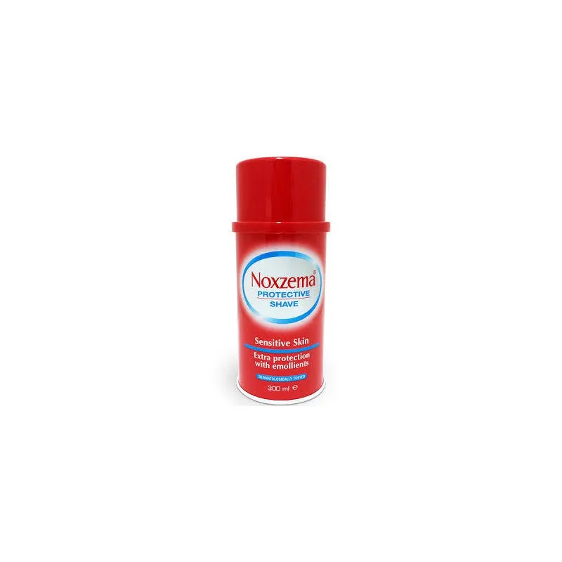 Noxzema Espuma De Afeitar Roja Piel Sensible 300Ml