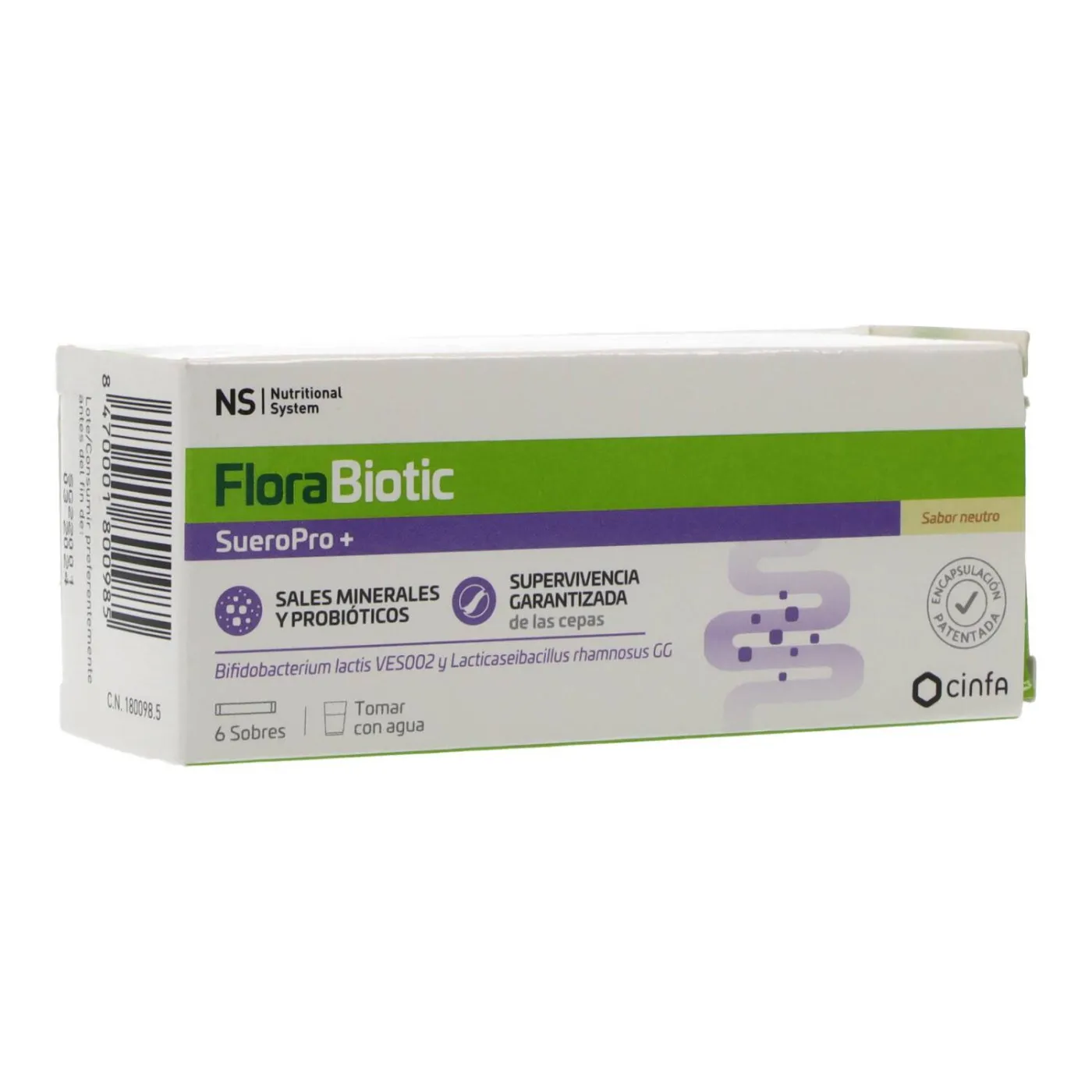 Ns Florabiotic Sueropro 6 Sobres