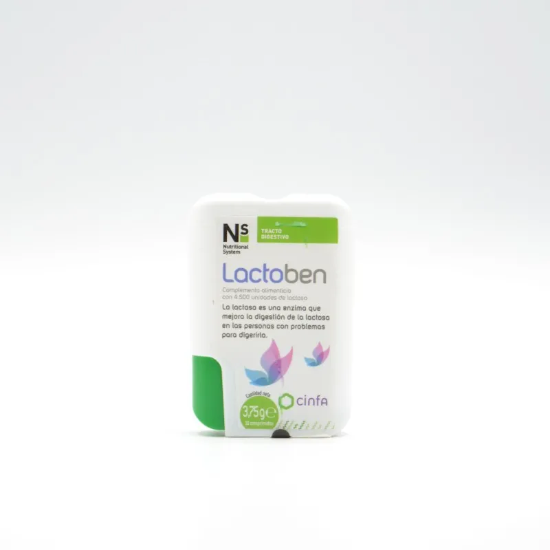NS LACTOBEN 4500 FCC 50 COMPRIMIDOS