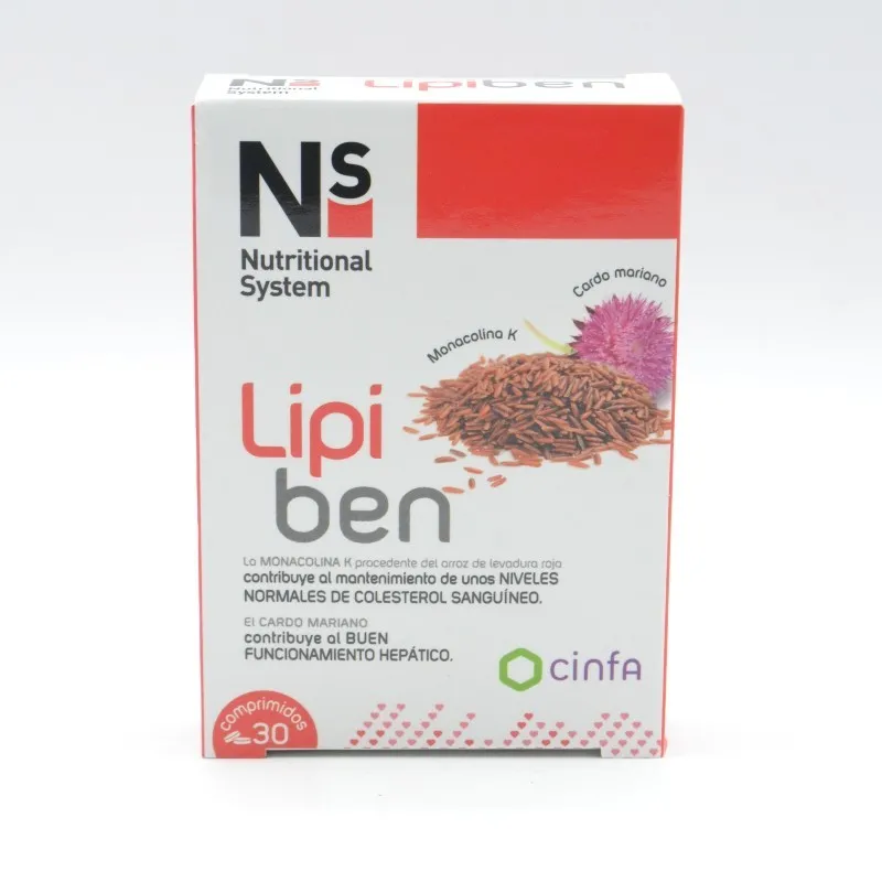 NS LIPIBEN 30 COMPRIMIDOS
