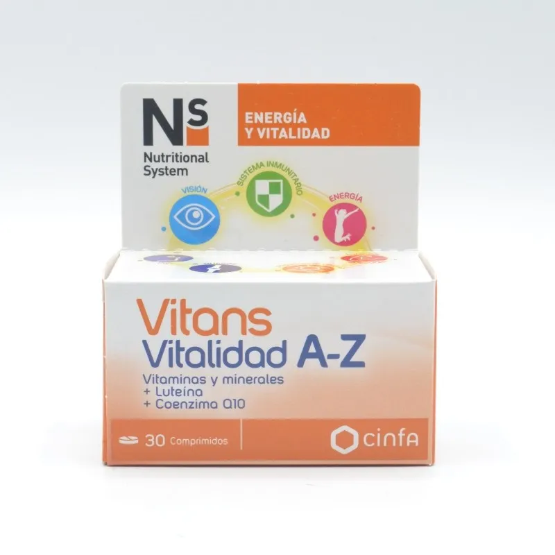 NS VITANS VITALIDAD A-Z 30 COMPRIMIDOS