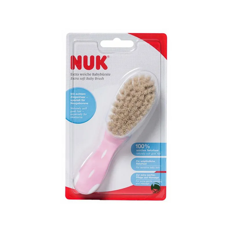 Nuk cepillo extrasuave rosa