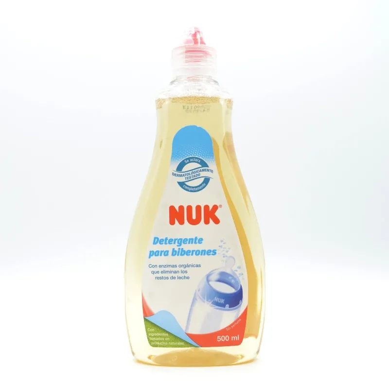 NUK DETERGENTE TETINAS Y BIBERON 500 ML