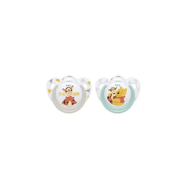 Nuk Disney Winnie the Pooh Chupeta Silicone 0-6m 2Und