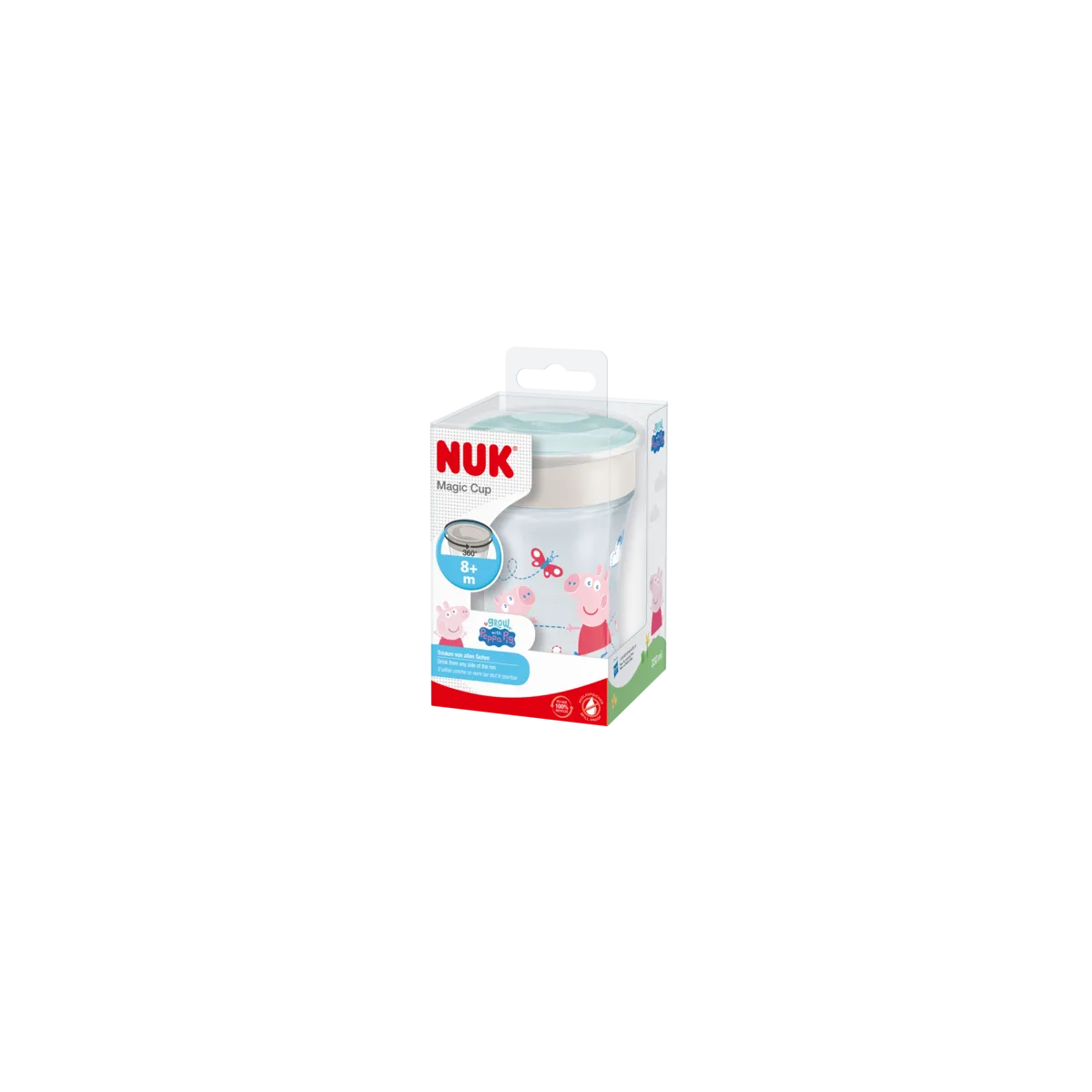 Nuk Magic Cup 8+ Meses (Varios Colores) 230 ml