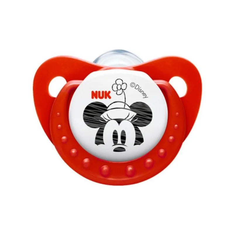 Nuk Pack 2 Chupetas Látex Disney Mickey Mouse 6-18m
