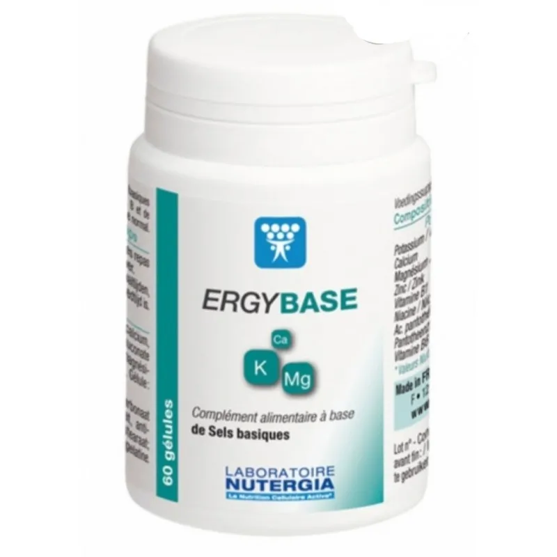 NUTERGIA ERGYBASE 60 CAPSULAS