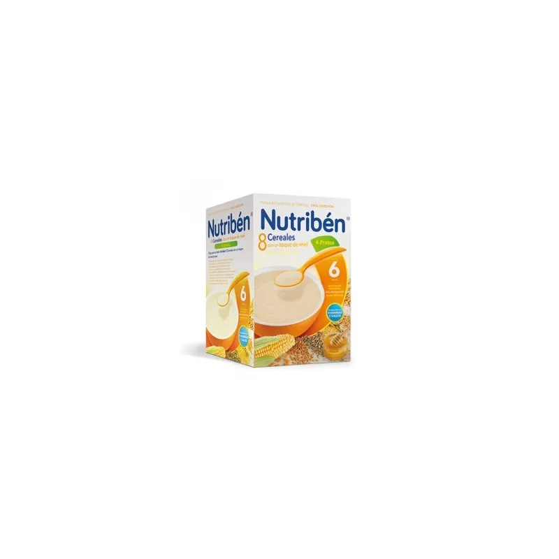Nutribén 8 Cereales con un toque de miel 4 Frutas 600 gr