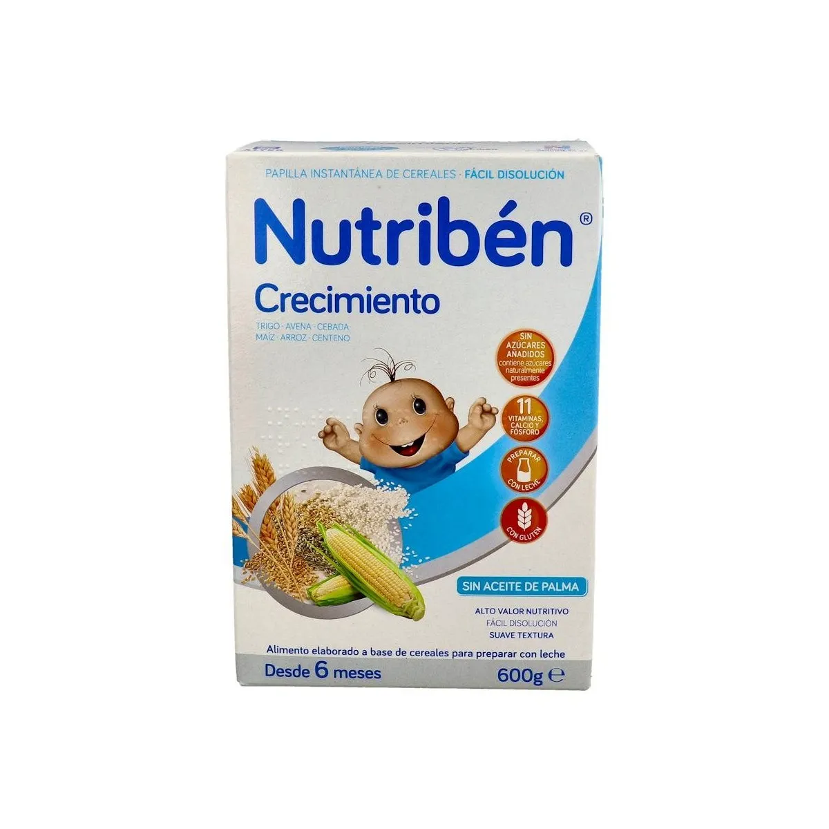 Nutriben Crecimiento Papilla 600 G