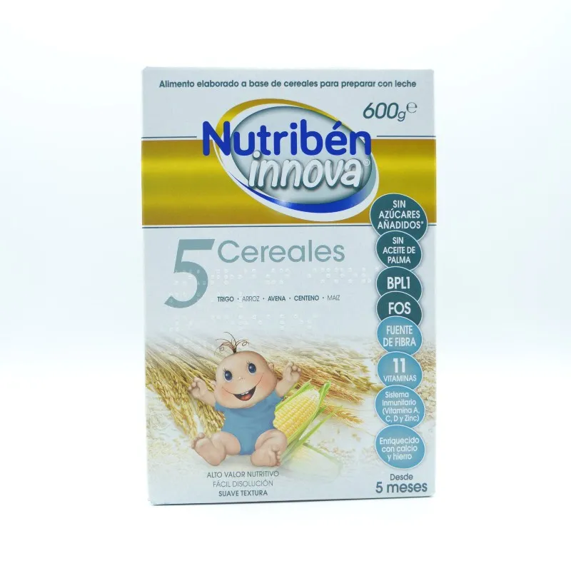 NUTRIBEN INNOVA 5 CEREALES 600 G