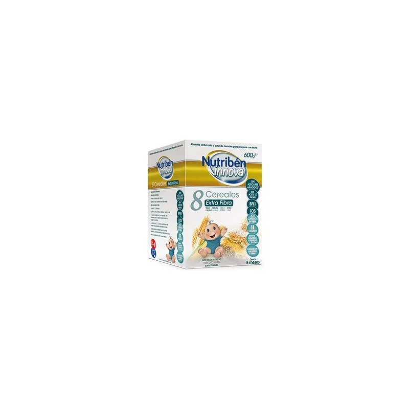 Nutribén Innova 8 Cereales Extra Fibra 600 gr