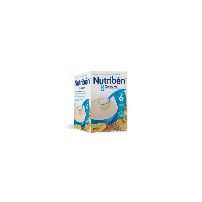 Nutribén Papilla 8 Cereales 600 gr