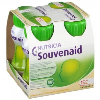 Nutricia Souvenaid Vainilla 4X125Ml