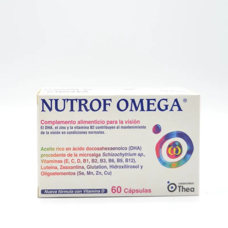 NUTROF OMEGA LUTEINA 60 CAPSULAS