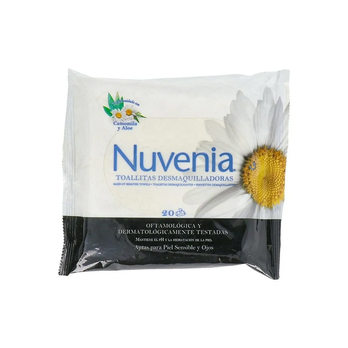 Nuvenia Toallitas Desmaquill 20 Un
