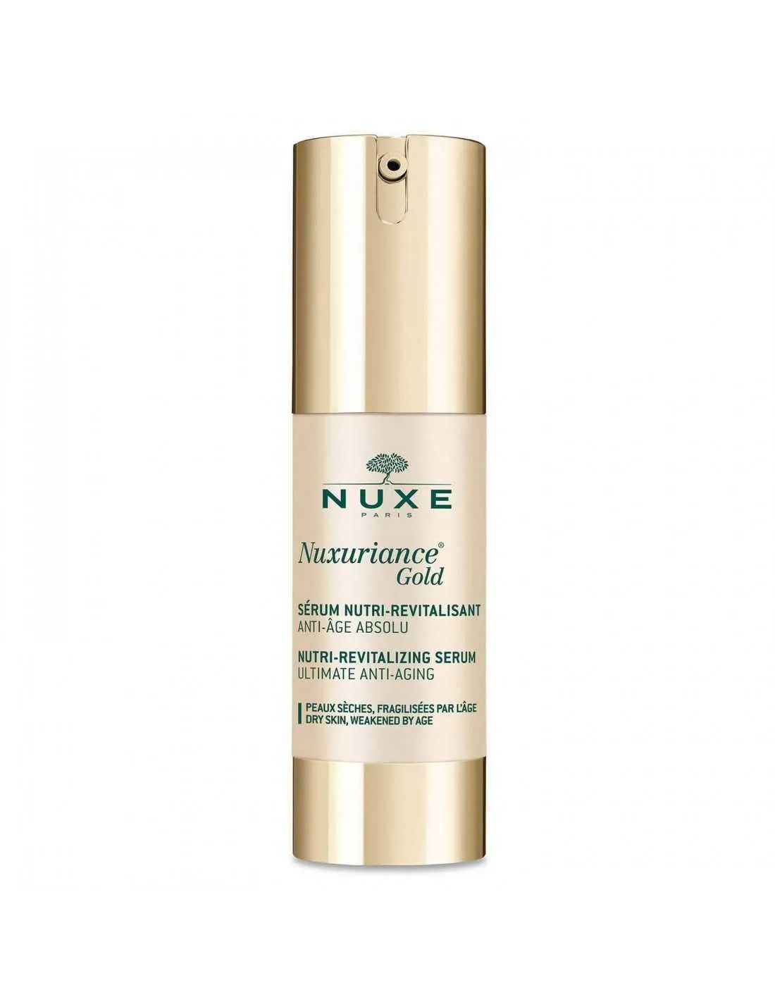 Nuxe Nuxuriance Gold Serum Antiedad Regenerador Piel Seca Madura Anti-edad 30ml