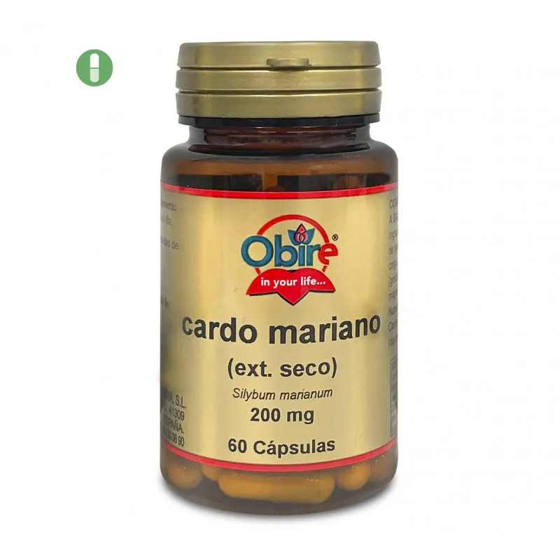 OBIRE CARDO MARIANO 200 MG 60 CAPSULAS