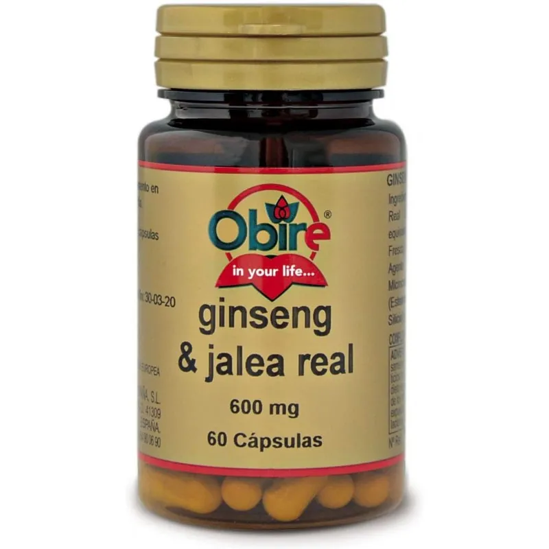 OBIRE GINSENG&JALEA REAL 60 CAPSULAS