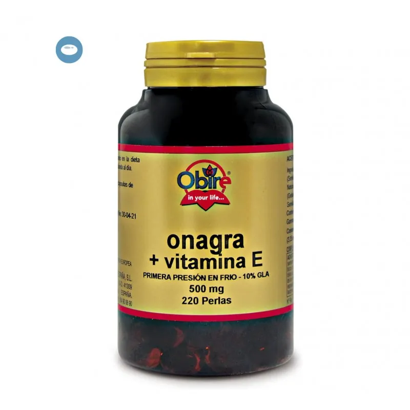 OBIRE ONAGRA + VITAMINA E 220 PERLAS