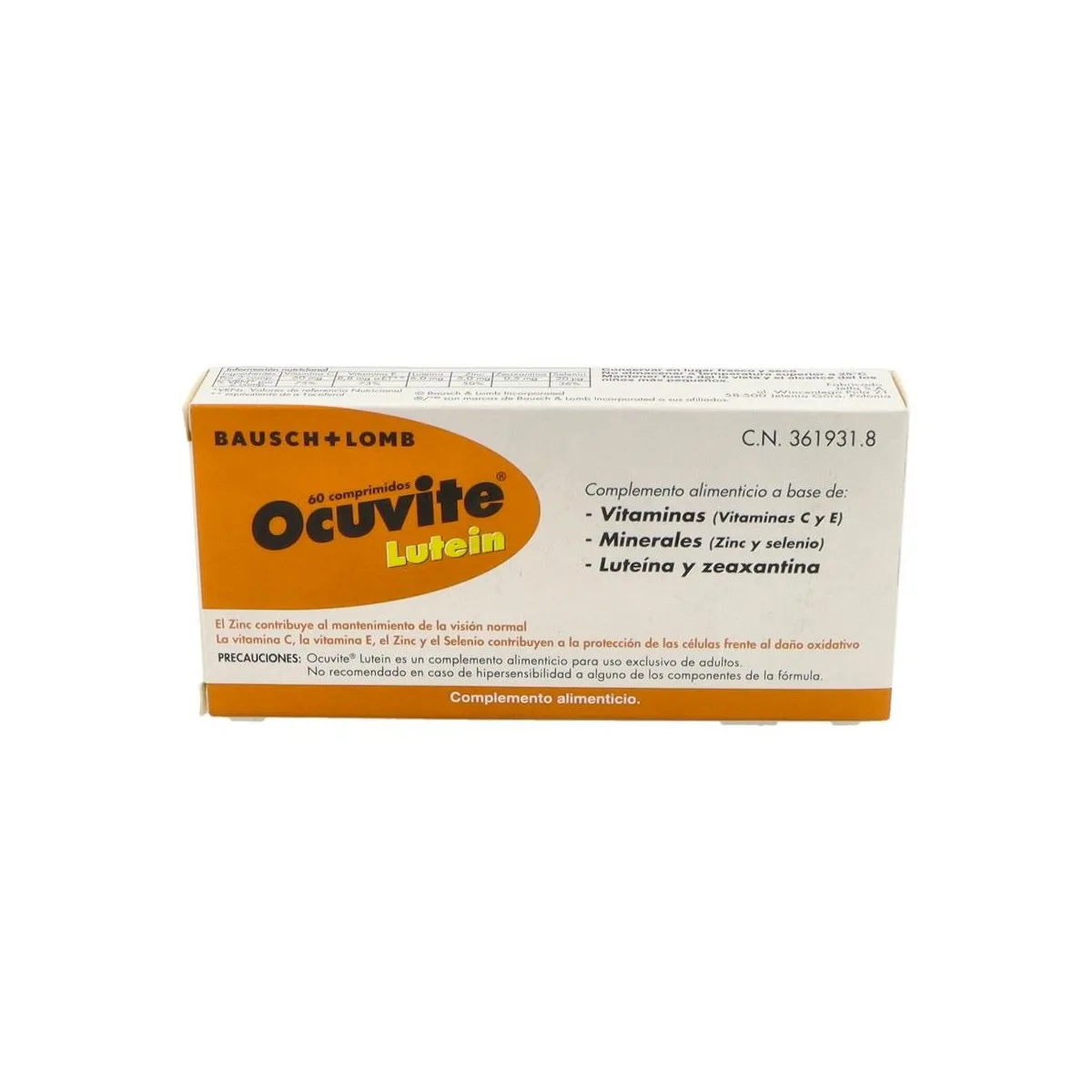 Ocuvite Lutein 60 Comp