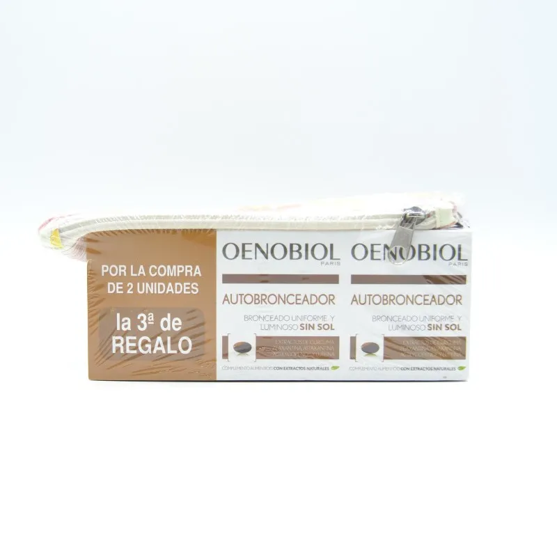 OENOBIOL AUTOBRONCEADOR 30 + 30 + 30 CAPS TRIPLE