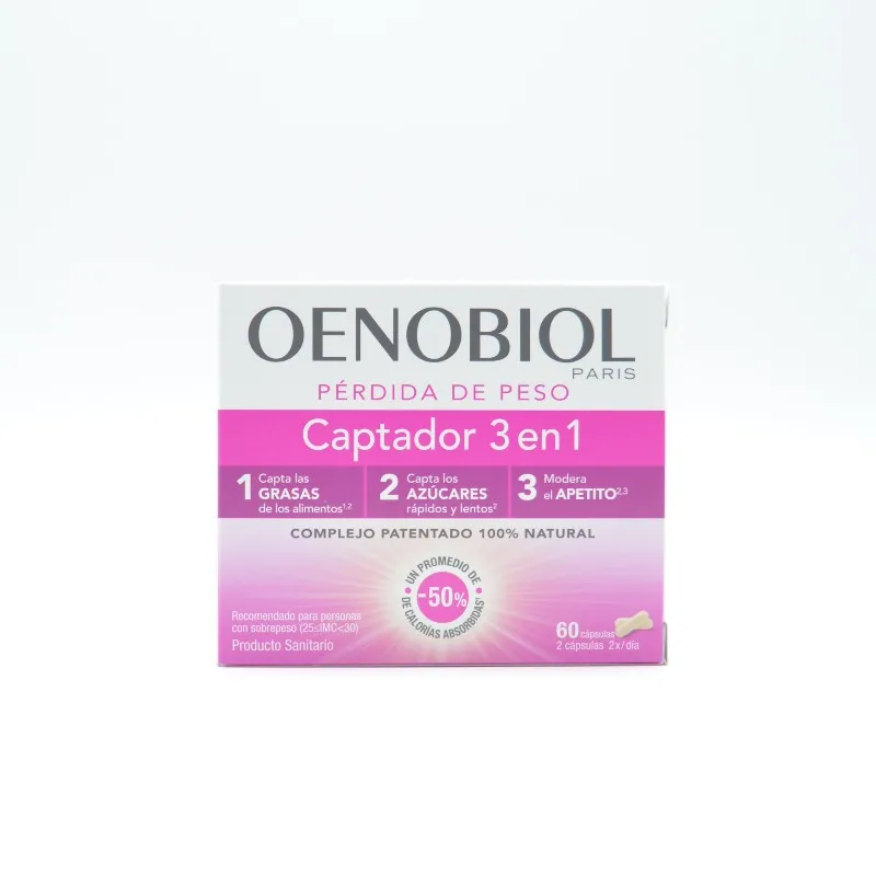 OENOBIOL CAPTADOR 3 EN 1 60 CAPS