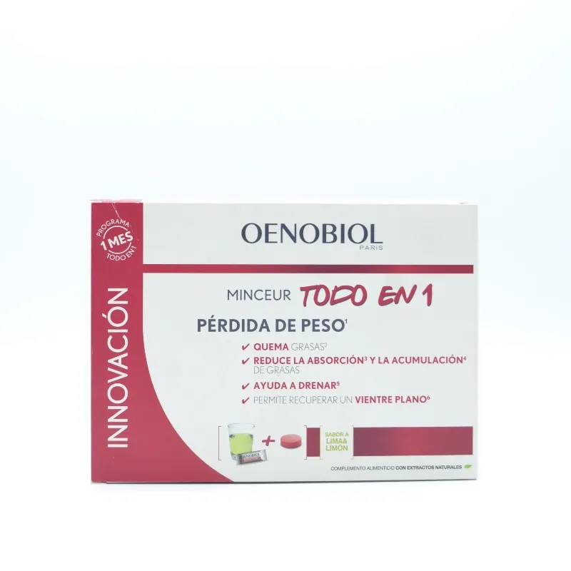 OENOBIOL MINCEUR TODO EN 1 30 STICKS + 60 COMPRI