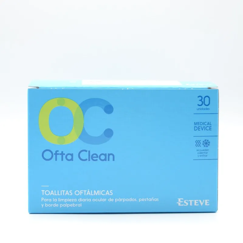 OFTACLEAN FRIO CALOR 30 TOALLITAS