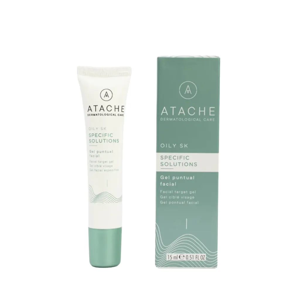 Oily SK Gel Puntual Facial, 15 ml . - Atache