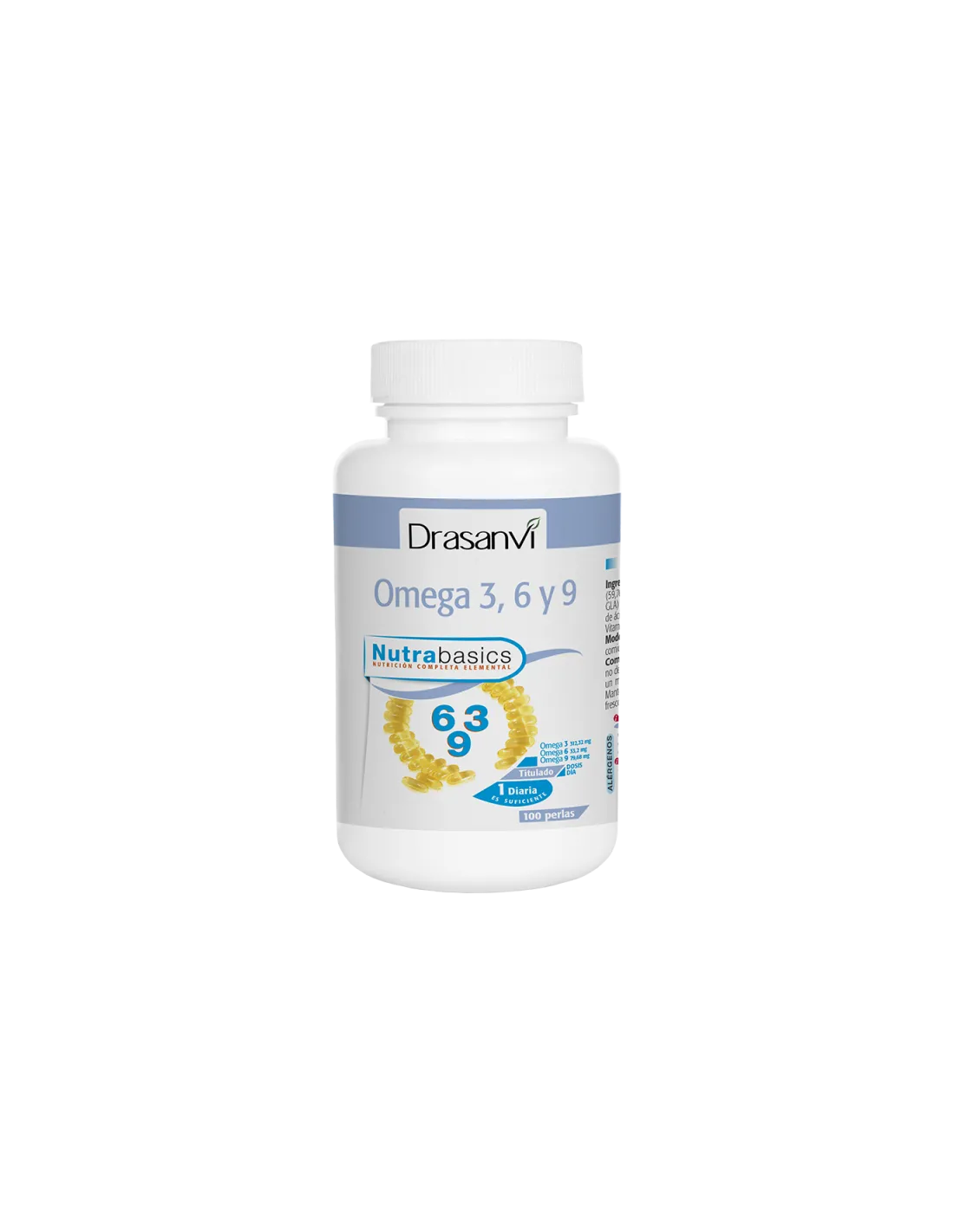 Omega 3-6-9 1000Mg Bote 100 Perlas Nutrabasicos Drasanvi