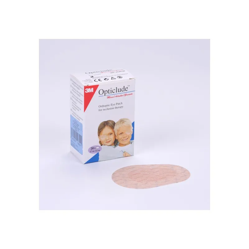 OPTICLUDE 20 PARCHES HIPOALERGICO GDE. 5,7X8.2 CM
