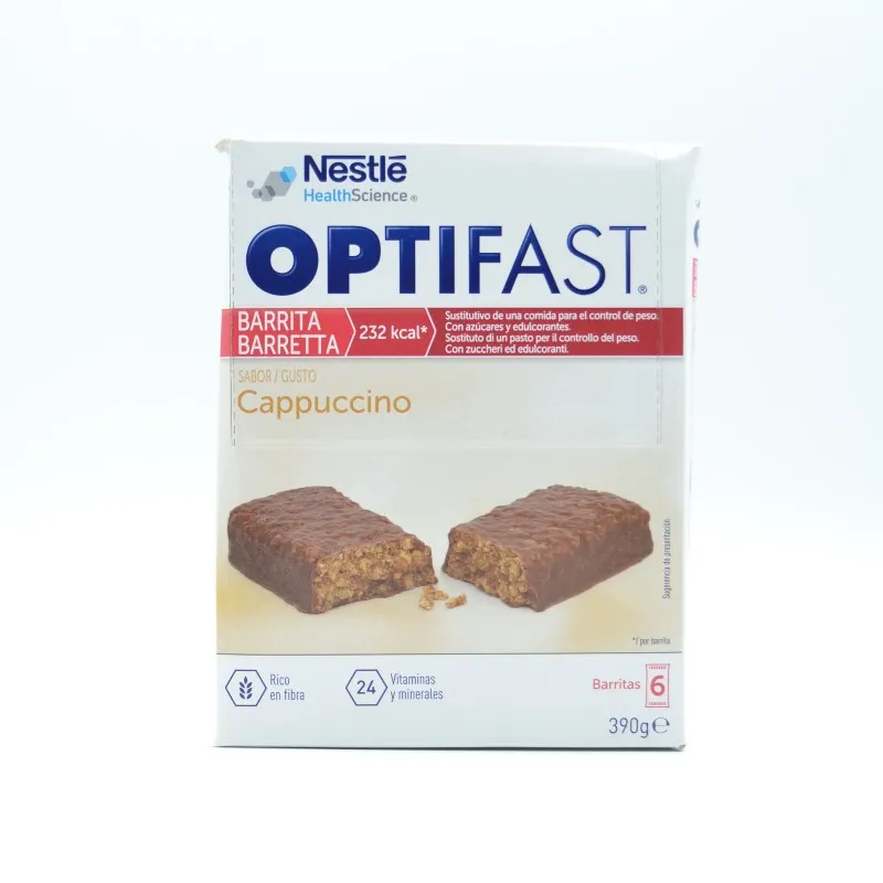 OPTIFAST BARRITAS CAPUCHINO 6 U