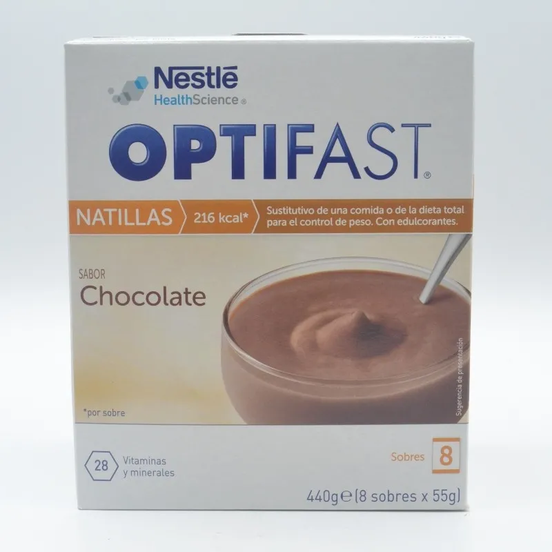 OPTIFAST NATILLAS CHOCOLATE 8 U