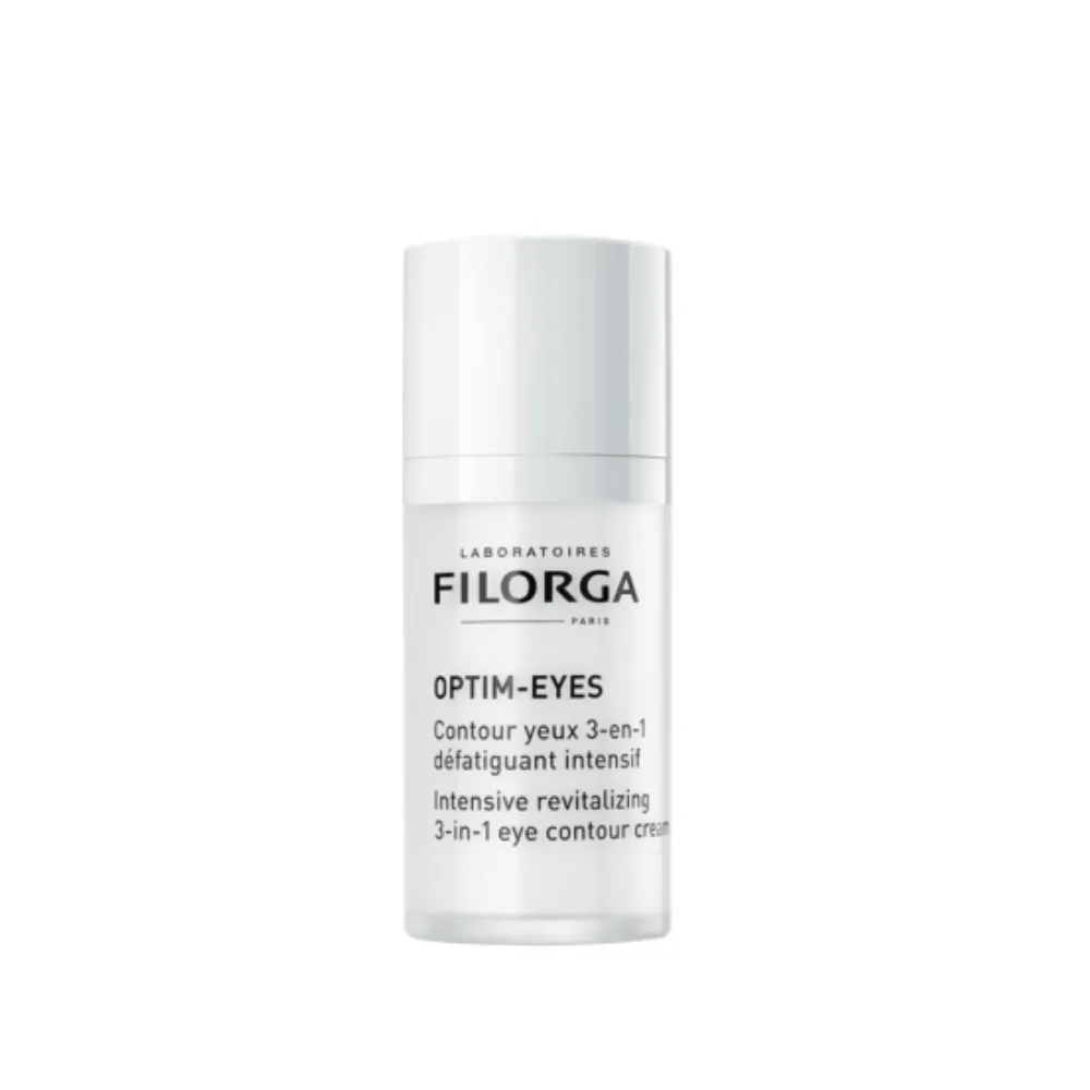 Optim-Eyes Contorno de ojos 3 en 1 Antifatiga Intensivo, 15 ml. - Filorga
