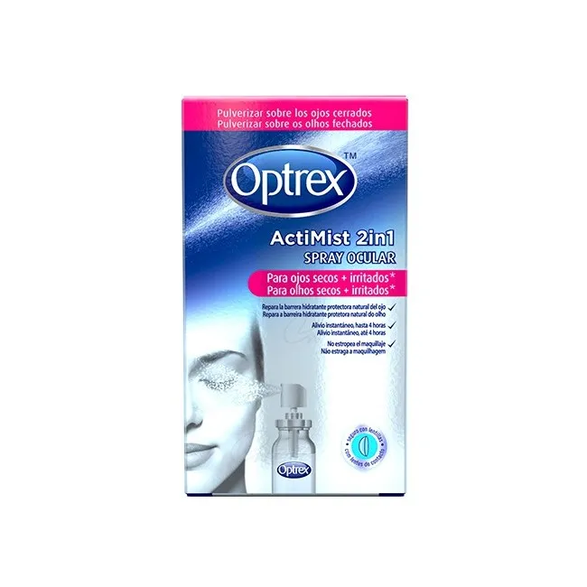 Optrex Actimist 2 En 1 Spray Ocular Ojos Secos E Irritados 10 ml