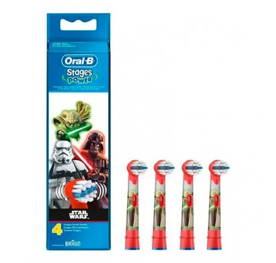 RECAMBIO CEPILLO ELEC ORAL B KIDS SPIDERMAN 4UNI