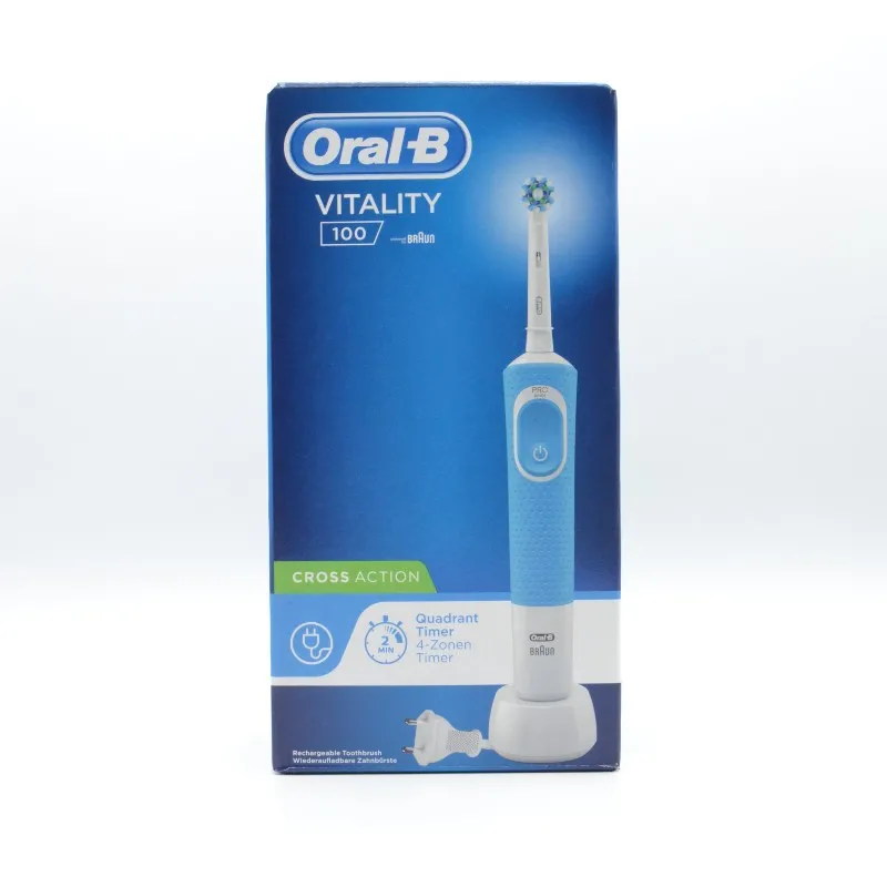 ORAL-B CEPILLO ELECTRICO VITALITY PRO CROSS ACTION AZUL