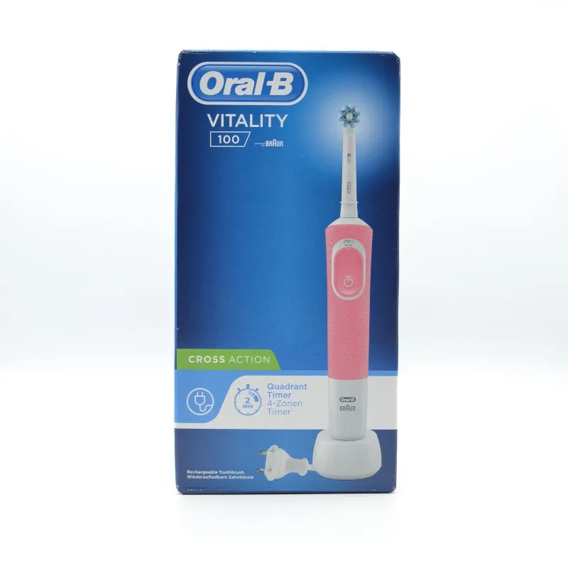 ORAL-B CEPILLO ELECTRICO VITALITY CROSS ACTION LILA