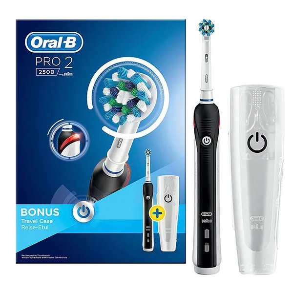 Pack Oral-B Pro 2 2500 Cepillo Eléctrico Negro