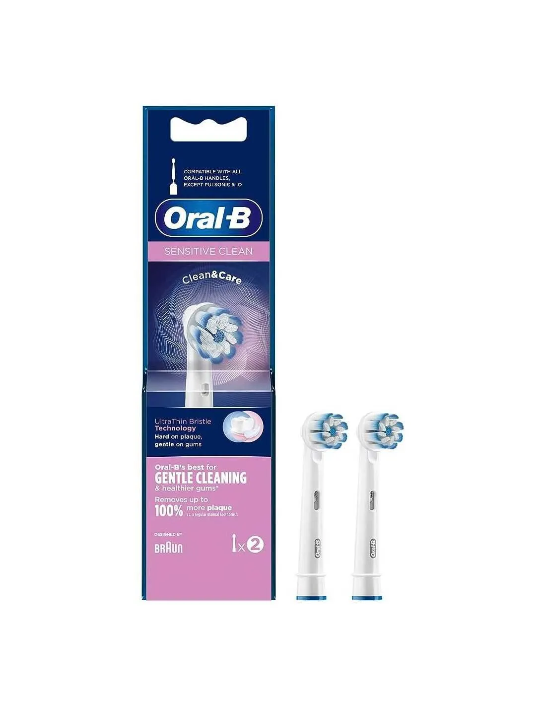 Oral-B Recambio sensitive clean 2 unidades