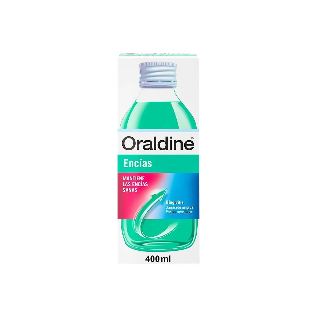 Oraldine Encías, Colutorio De Uso Diario Anti-Gingivitis, Protección De Encías Sensibles O Sangrantes, 400 Ml