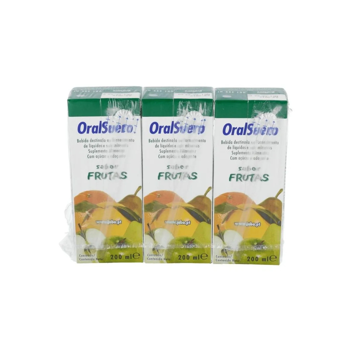 Oralsuero Brik Frutas Pack 3X200 Ml