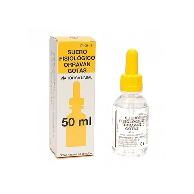 Orravan Suero Fisiologico Gotas 50 ml
