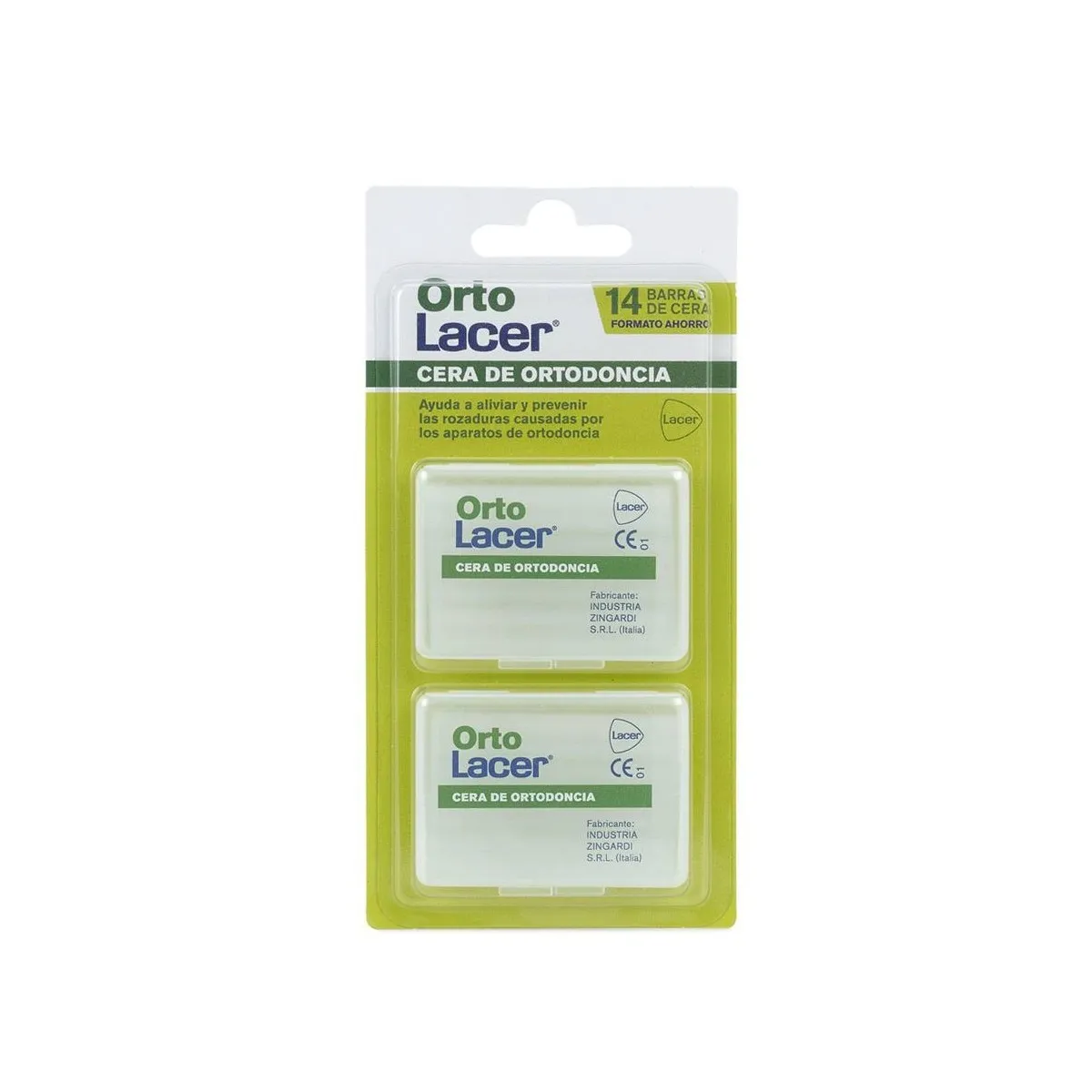 Lacer Ortolacer Cera De Ortodoncia 14 Barritas
