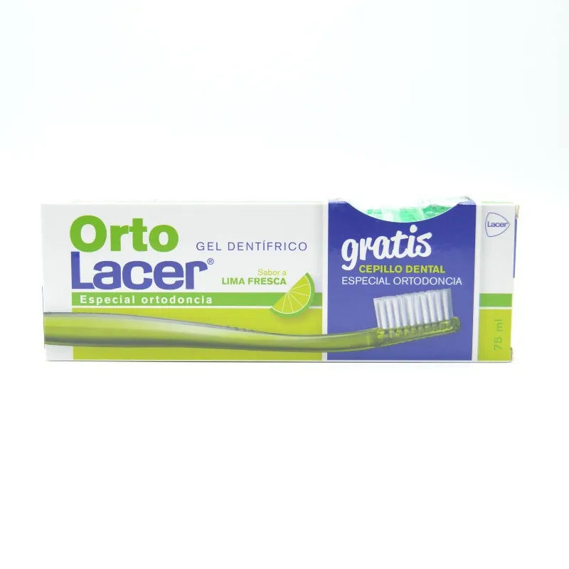 ORTOLACER GEL DENTIFRICO LIMA FRESCA 75 ML