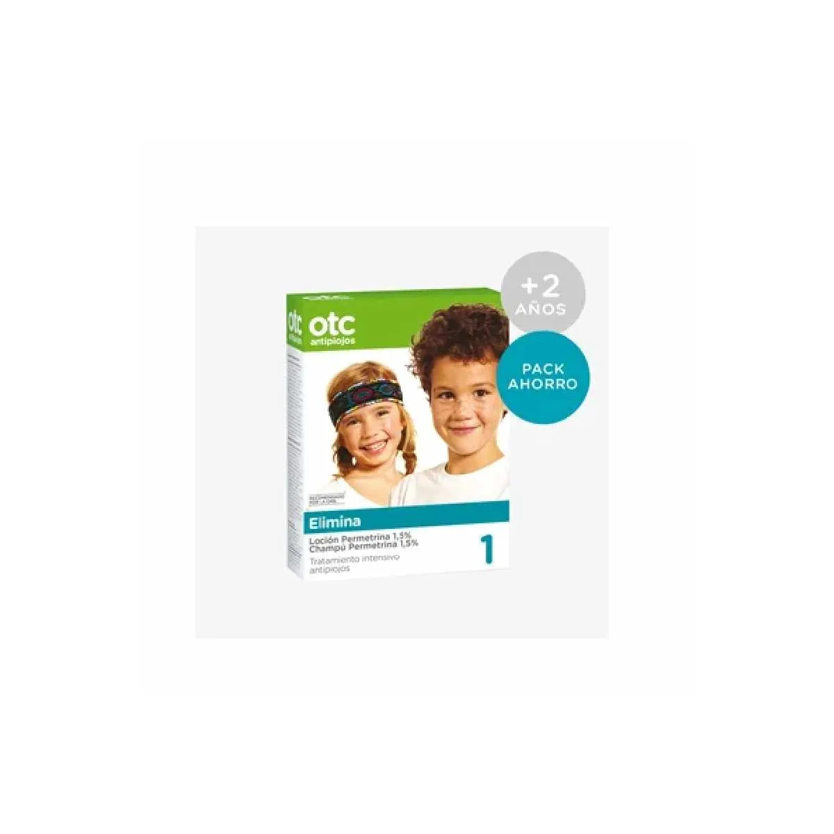 Otc Antipiojos Pack Permetrina 1,5 % Loción y Champú