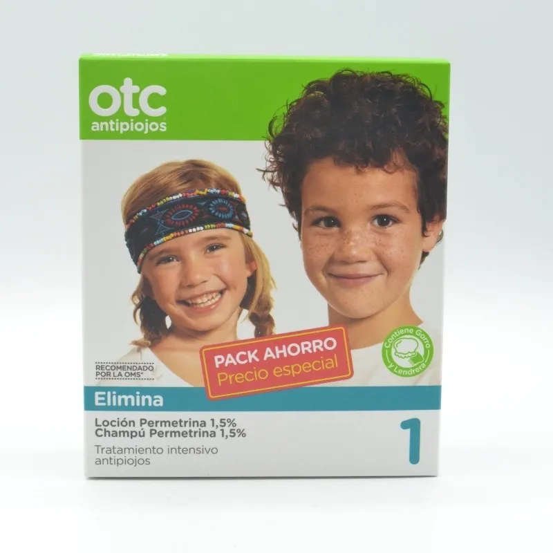 OTC ANTIPIOJOS PACK PERMETRINA (LOCION+CHAMPU)