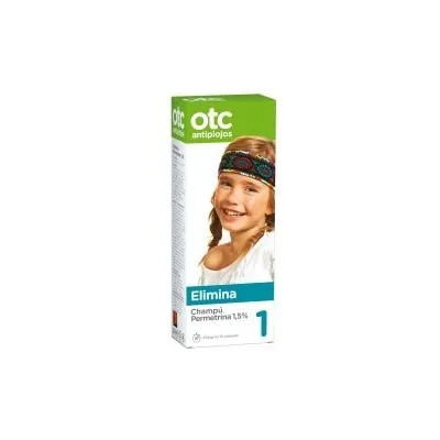 OTC champú antipiojos con permetrina 15% 125ml