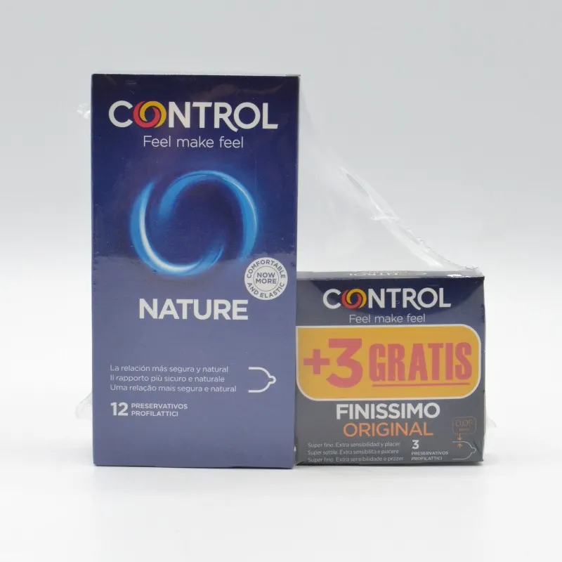 PRESERVATIVOS CONTROL NATURE 12 UDS