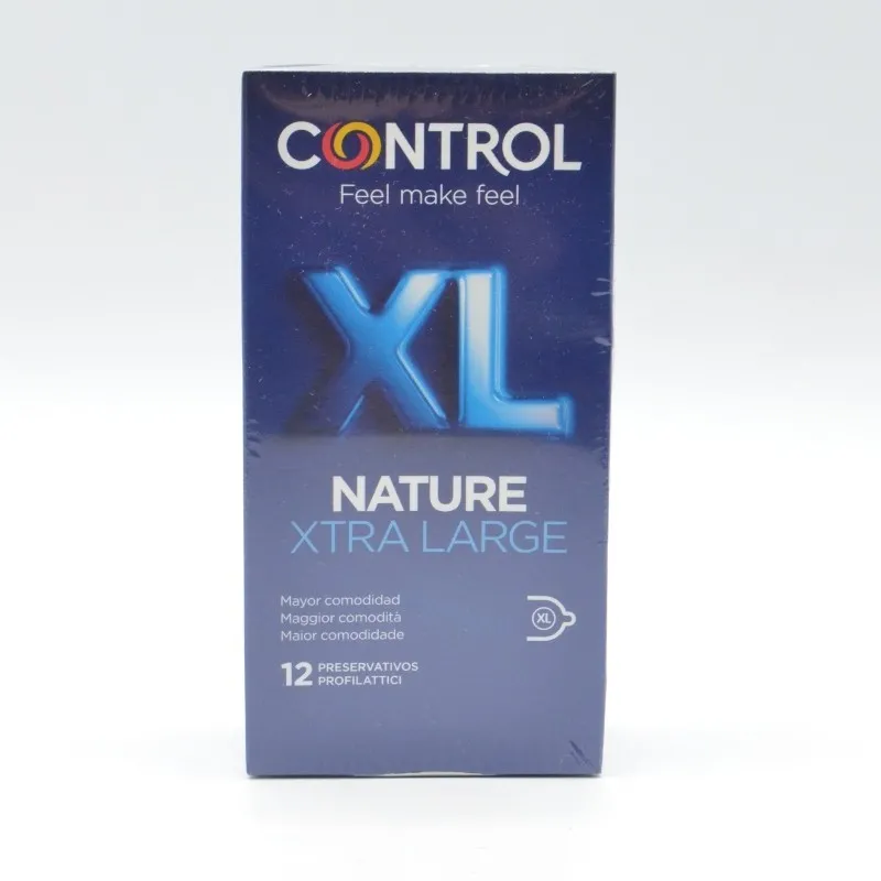 PRESERVATIVOS CONTROL XL NATURE 12 U